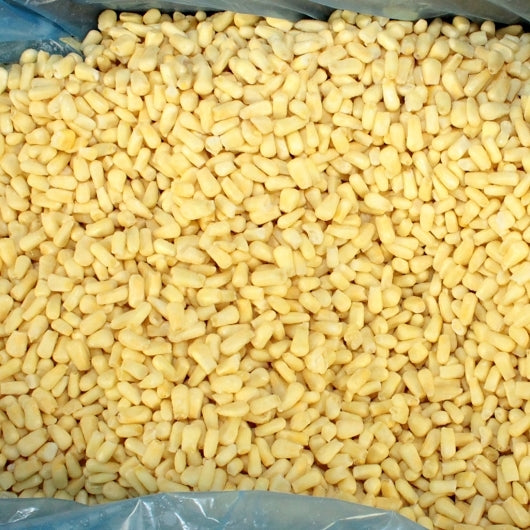 Commodity Vegetables White Shoepeg White Corn, 1 x 20 lb Case - Frozen Vegetables & Sides