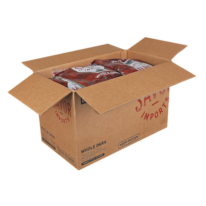 Savor Brands Whole Okra, 12 x 2.5 lb Case - DOT product image 4