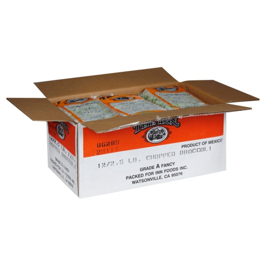 Savor Brands WET CHOPPED BROCCOLI Pack, 12 x 2.5 lb Case - DOT product image 4