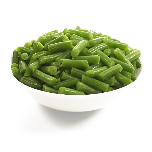 Commodity Vegetables Regular Cut Green Beans, 12 x 2 lb Case - Frozen Vegetables & Sides