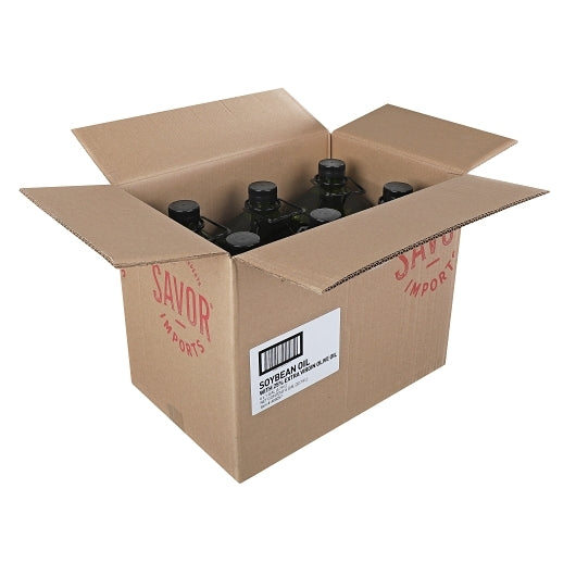Savor Brands 75% Soybean Oil/25% Extra Virgin Olive Oil Blend, 6 x 1 GA Case - DOT product image 6