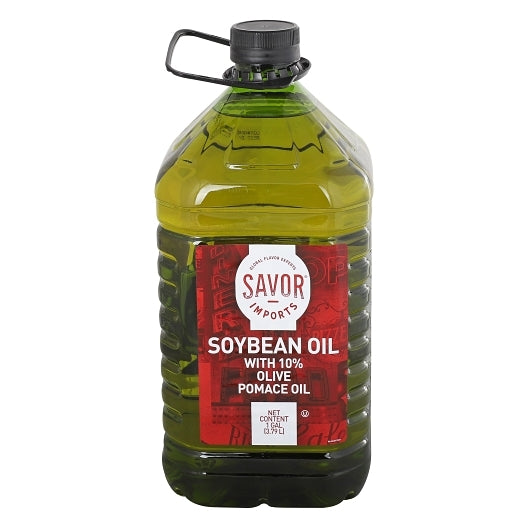Carello 90/10% Soy/Olive Pomace Blend Oil, 6 x 1 GA Case - Condiments & Sauces