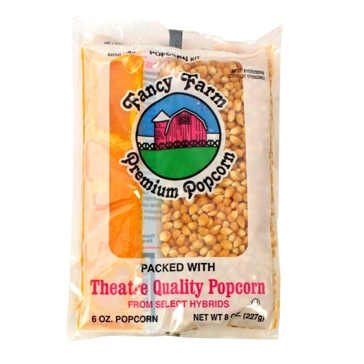 Fancy Farms Miniature Maxi Kit Popcorn, 36 x 8 oz Case - Popcorn, Pretzels & Snack Mix