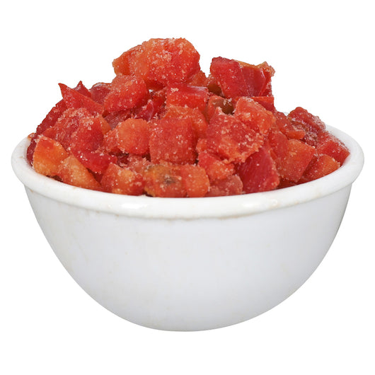 Savor Imports Iqf 3/8" Diced Red Pepper, 1 x 50 lb Case - Frozen Vegetables & Sides