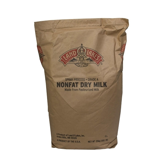 No Brand Milk Grade A High Heat Nonfat Dry Milk, 1 x 25 KG Case - Pantry Ingredients
