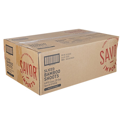 Pan Chi Canned Sliced BAMBOO SHOOTS, 6 x 10 each Case - DOT product image 5