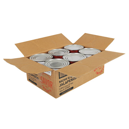 Labranza Jalapeno Nacho Sliced Green Jalapeno Peppers, 6 x 10 CN Case - DOT product image 4