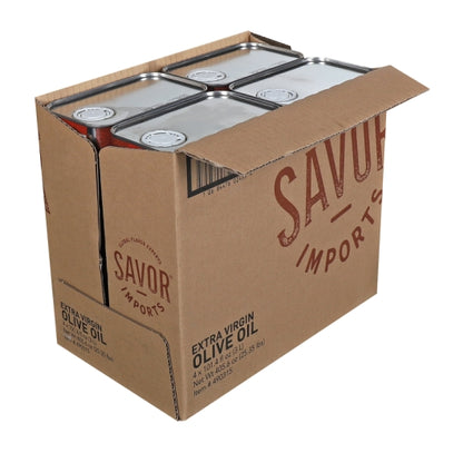Savor Imports Extra Virgin Olive Oil, 4 x 3 LT Case - DOT product image 5