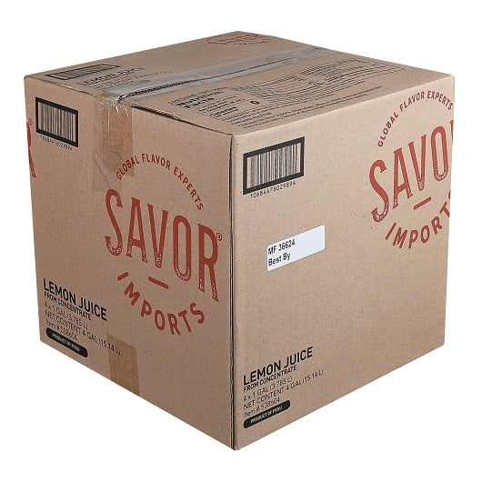 Savor Imports LEMON JUICE, 4 x 1 GA Case - DOT product image 6