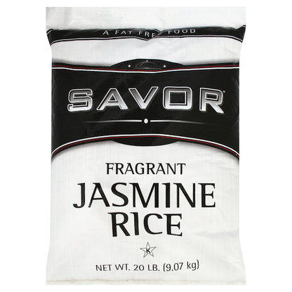 Savor Imports Vacuum Packed Long Grain Thai Hom Mali Jasmine Rice, 2 x 10 lb Case - DOT product image 4