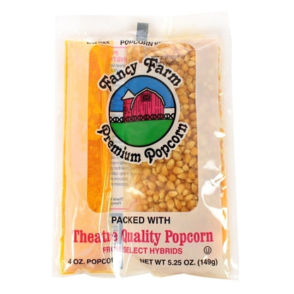 Commodity Popcorn Miniature Maxi Kit, 36 x 5.25 oz Case - Popcorn, Pretzels & Snack Mix