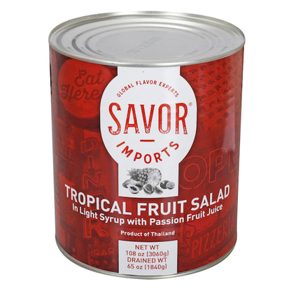 Savor Tropical Fruit Salad in Light Syrup, 6 x 10 each Case - Nuts & Seeds