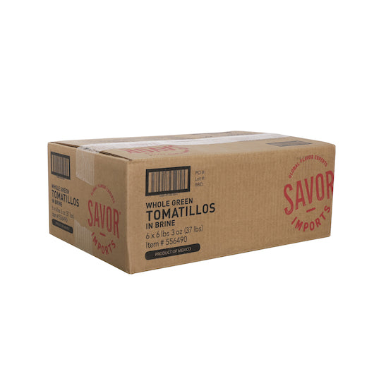 Savor Imports WHOLE GREEN Tomatillos, 6 x 10 each Case - DOT product image 5