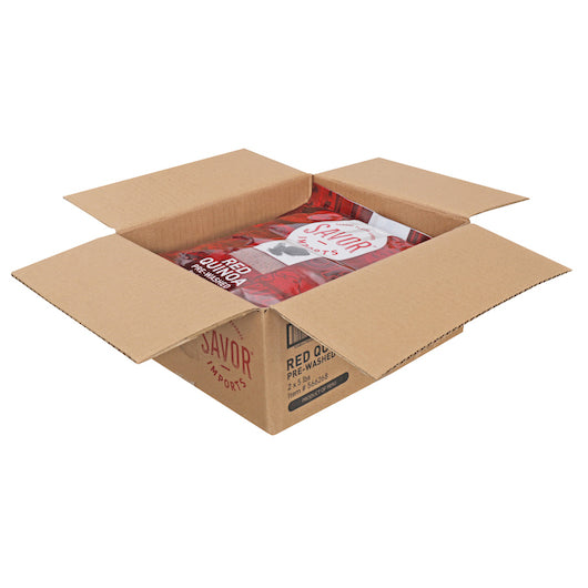 Savor Imports Red Quinoa Grain Bulk, 2 x 5 lb Case - DOT product image 4