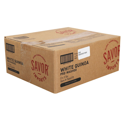 Savor Imports White Quinoa Grain Bulk, 2 x 5 lb Case - DOT product image 5