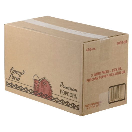 Commodity Popcorn Cash & Carry Tray Pack, 3 x 15 x 8 oz Case - DOT product image 5