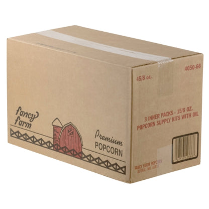 Commodity Popcorn Cash & Carry Tray Pack, 3 x 15 x 8 oz Case - DOT product image 5
