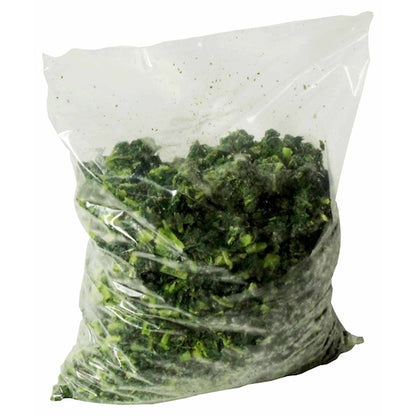 Savor Brands Chopped Kale, 6 x 3 lb Case - Frozen Vegetables & Sides