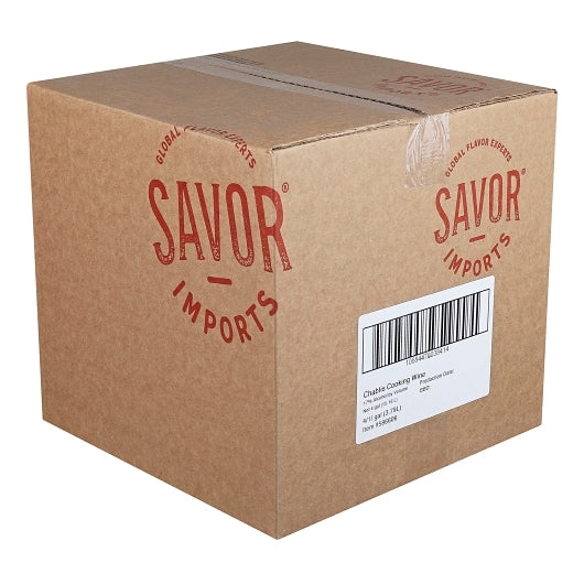 Savor Imports Chablis Cooking Wine Bulk, 4 x 1 GA Case - DOT product image 5