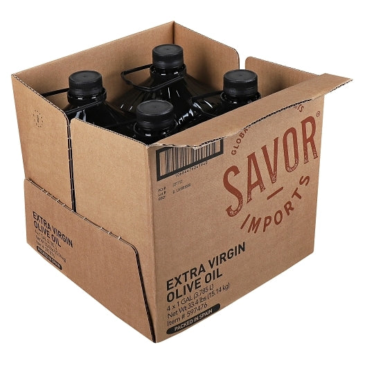 Savor Imports Extra Virgin Olive Oil Pet, 4 x 1 GA Case - DOT product image 7