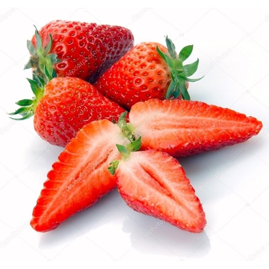 Commodity Fruit Whole IQF Strawberry Pieces, 1 x 30 lb Case - Frozen Fruit