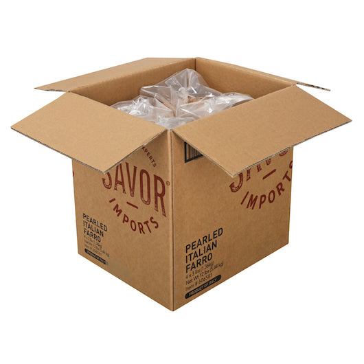 Savor Imports Pearled Italian Farro Bulk, 4 x 3 lb Case - DOT product image 5