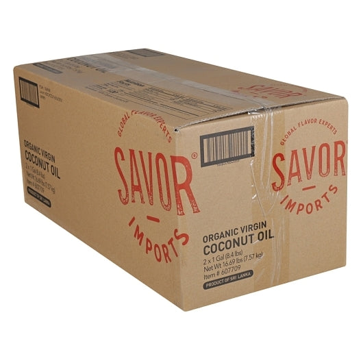 Savor Brands Organic Coconut Oil Bulk Coconut Oil, 2 x 1 GA Case - DOT product image 5