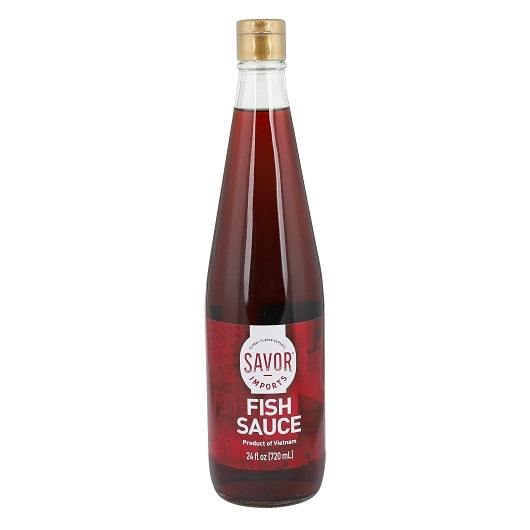 Savor Brands Fish Sauce, 12 x 24 oz Case - Condiments & Sauces