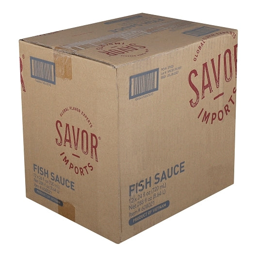 Savor Brands FISH SAUCE, 12 x 24 oz Case - DOT product image 5