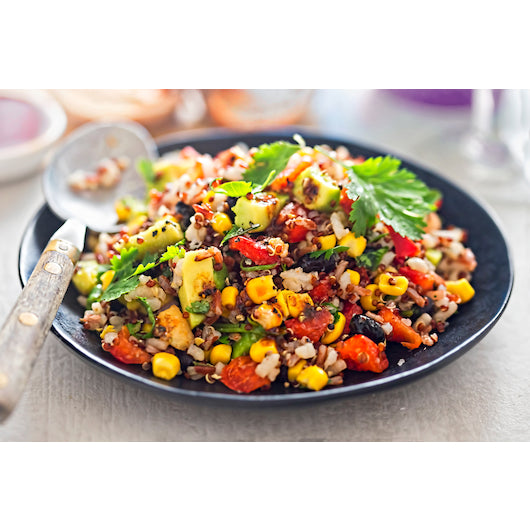 Savor Imports IQF FULLY COOKED BROWN RICE, QUINOA & FARRO BLEND, 6 x 4 lb Case - DOT product image 4