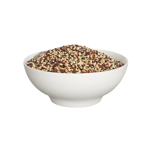Savor Imports Organic Tri-Color Quinoa Bulk, 1 x 25 lb Case - Rice & Grains