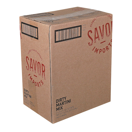 Savor Dirty Martini OLIVE JUICE cocktail MIXer, 6 x 750 ML Case - DOT product image 5