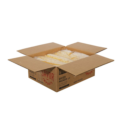 Savor Imports 3/8" Diced Mango, 2 x 5 lb Case - DOT product image 2
