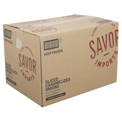 Savor Imports IQF Sliced Caramelized Onion, 12 x 2 lb Case - DOT product image 6