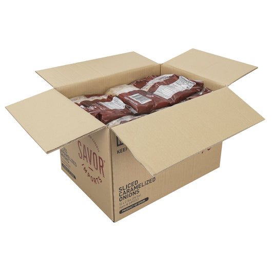 Savor Imports IQF Sliced Caramelized Onion, 12 x 2 lb Case - DOT product image 3
