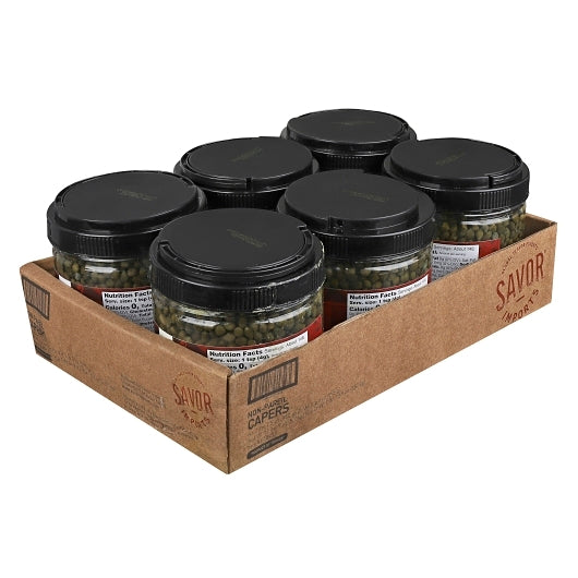 Savor Imports Non Pareils Capers Jar, 6 x 32 oz Case - DOT product image 4