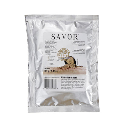 Savor Imports Truffle Zest, 12 x 1.13 oz Case - Spices Seasonings