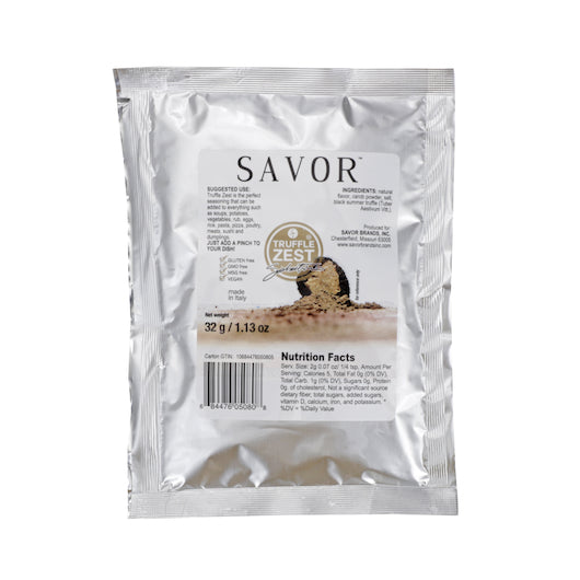 Savor Imports Truffle Zest, 12 x 1.13 oz Case - Spices Seasonings