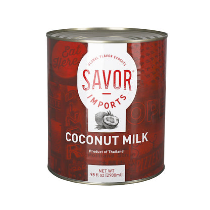 Savor Imports Coconut Milk, 6 x 10 CN Case - Pantry Ingredients