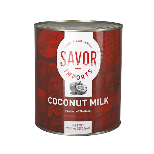 Savor Imports Coconut Milk, 6 x 10 CN Case - Pantry Ingredients