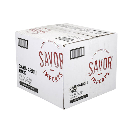 Savor Imports Carnaroli Rice Box, 10 x 1 KG Case - DOT product image 5
