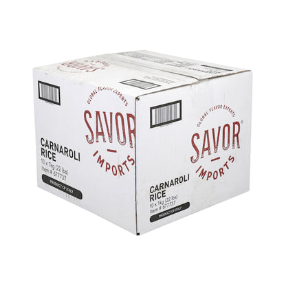 Savor Imports Carnaroli Rice Box, 10 x 1 KG Case - DOT product image 5