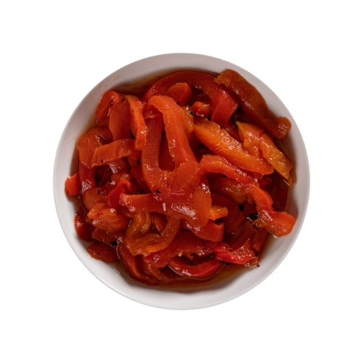 Savor Imports Roasted Red Pepper Strips, 12 x 28 oz Case - DOT product image 3