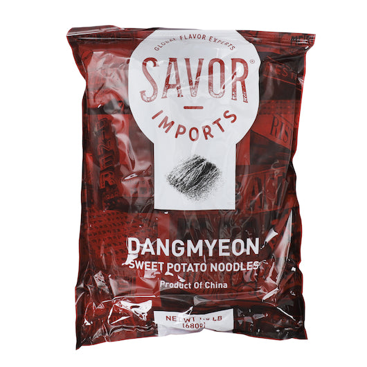 Savor Brands Dangmyeon Sweet Potato Noodles, 15 x 1.5 lb Case - Rice & Grains