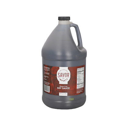 Savor Imports Gluten Free Soy Sauce, 4 x 1 GA Case - Condiments & Sauces