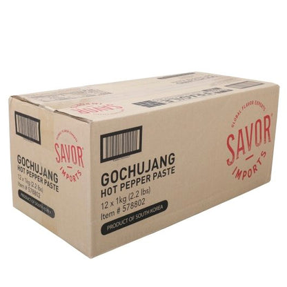 Savor Brands Gochujang Hot Pepper Paste, 12 x 2.2 lb Case - DOT product image 8