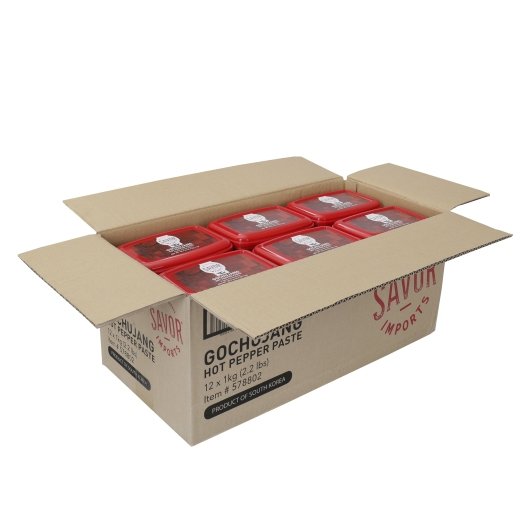 Savor Brands Gochujang Hot Pepper Paste, 12 x 2.2 lb Case - DOT product image 3