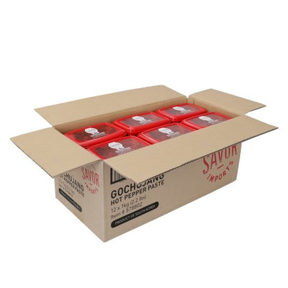 Savor Brands Gochujang Hot Pepper Paste, 12 x 2.2 lb Case - DOT product image 3
