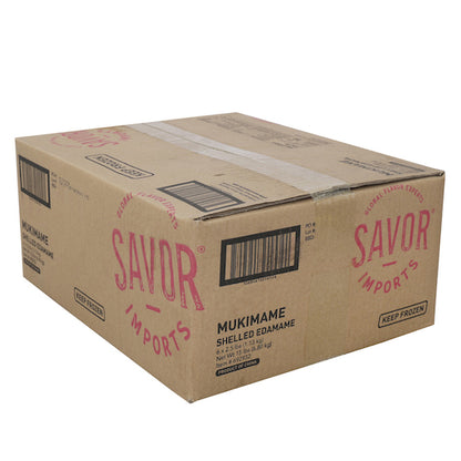 Savor Imports IQF Shelled Mukimame Edamame, 6 x 2.5 lb Case - DOT product image 6