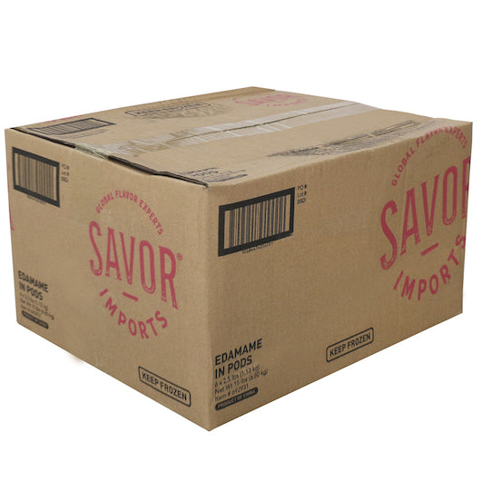 Savor Imports EDAMAME IN PODS, 6 x 2.5 lb Case - DOT product image 6